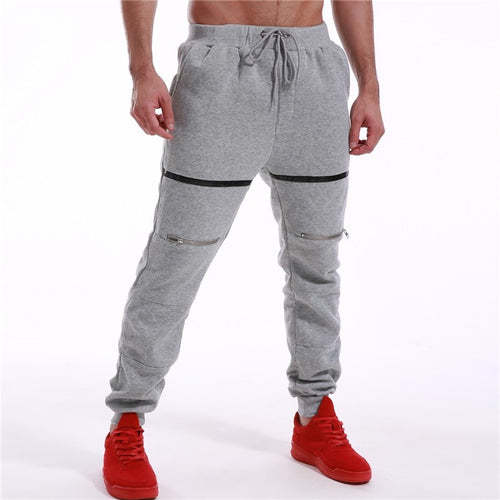 Men Pants Fleece Liner Warm Casual Autumn Winter Elastic Waist Sweatpants Long Trousers Joggers Tracksuit Pants Plus Size 3XL