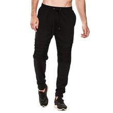 Load image into Gallery viewer, Men Casual Pants Harem Hiphop Sweatpants Hole Long Trousers Male Pants Drawstring Tracksuit Joggers Men Clothes Pantalon Hombre