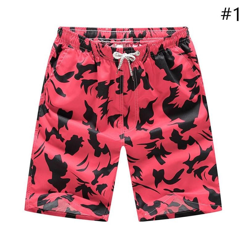 Fashion Summer Men Beach Pants Men's Sport Shorts Casual Half Short Pants Surfing Swimwear Boxers Shorts Beach Pants