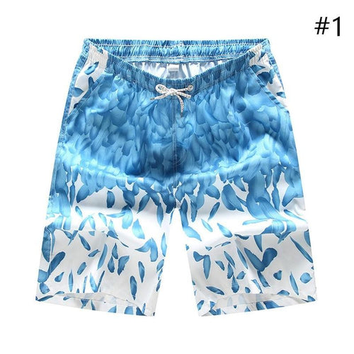Fashion Summer Men Beach Pants Men's Sport Shorts Casual Half Short Pants Surfing Swimwear Boxers Shorts Beach Pants