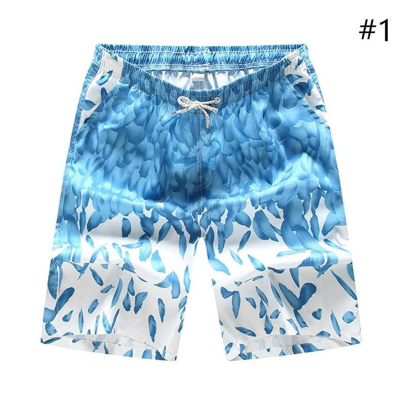 Fashion Summer Men Beach Pants Men's Sport Shorts Casual Half Short Pants Surfing Swimwear Boxers Shorts Beach Pants