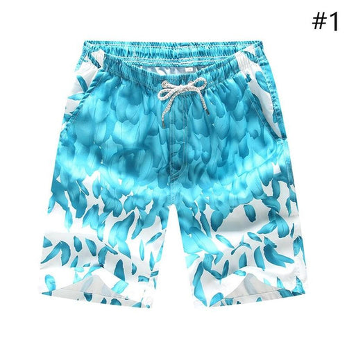 Fashion Summer Men Beach Pants Men's Sport Shorts Casual Half Short Pants Surfing Swimwear Boxers Shorts Beach Pants