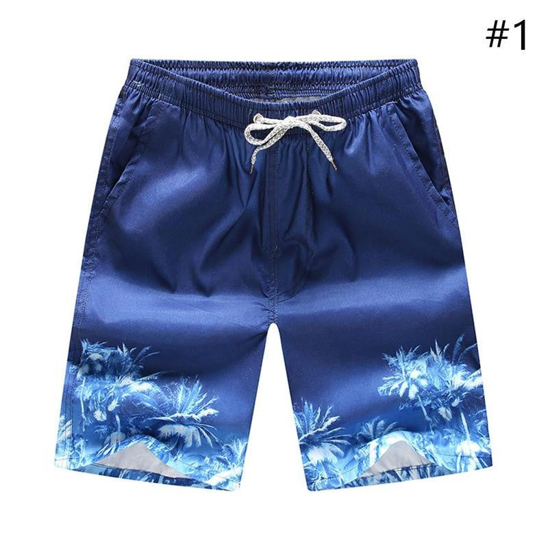 Fashion Summer Men Beach Pants Men's Sport Shorts Casual Half Short Pants Surfing Swimwear Boxers Shorts Beach Pants