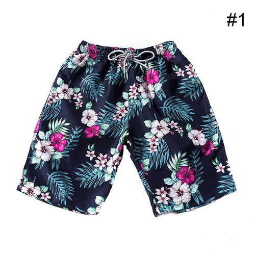 Hot Summer Men's Beach Pants Large Size Leisure Pants Quick drying Sports Shorts 30 Styles Color Random